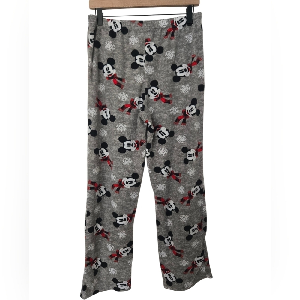 Disney Mickey Mouse Pajama Bottoms - Gray and Red Size Medium
